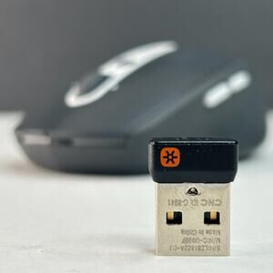 Logitech M585 Multi Device Wireless Bluetooth Mouse Black With Unifying Dongle